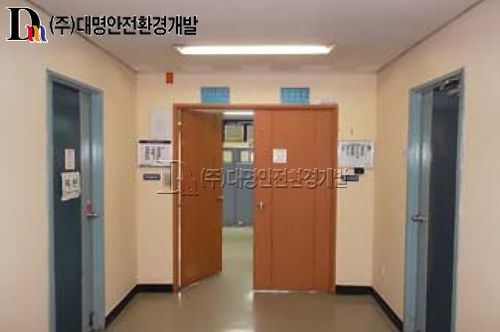 금정구청 청사 재배치공사 중 석면칸막이해체·제거공사 