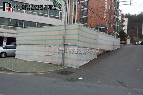 부산 금정구 남산동 슬레이트해체·제거, 주택 완전철거공사 및 지하구조물 파쇄공사 