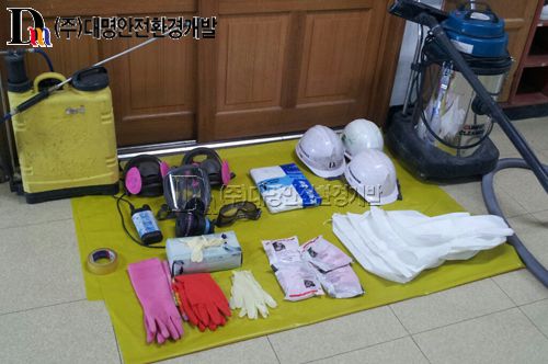 부산 동래구 명륜동 동해중학교 컴퓨터실 텍스(석면) 해체˙제거공사 