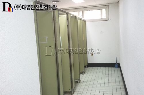 경남 밀양시 단장면 산동초 화장실 석면해체공사 