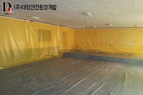 부산 금정구 청룡동 팔송정교회 텍스(석면) 해체˙제거공사 