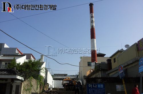 부산 남구 대연동 주택 완전 철거 및 목욕탕 굴뚝철거공사