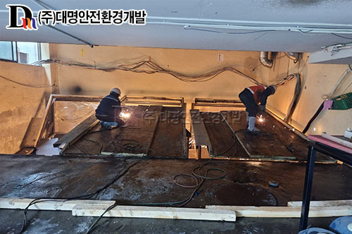 부산 동래구 명륜동 세인빌딩 주차기계철거 및 주차장조성공사