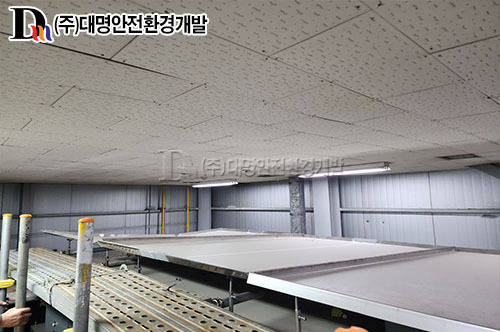 CP-4 전기실 천정 석면철거 -SK케미칼